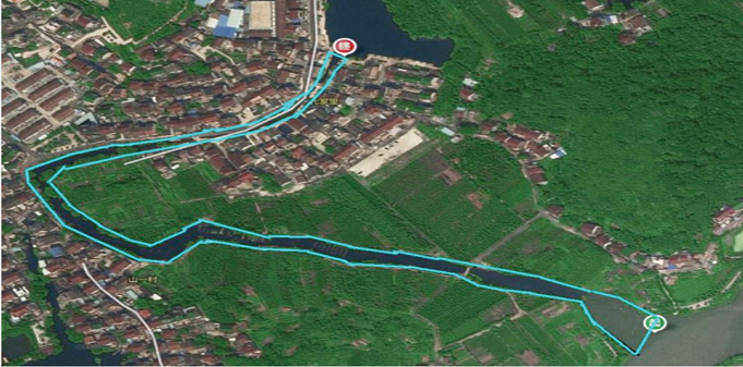 مشروع المياه والإصحاح البيئي في نهرKongjia ، بلدة Bingjiang، مدينة Hangzhou